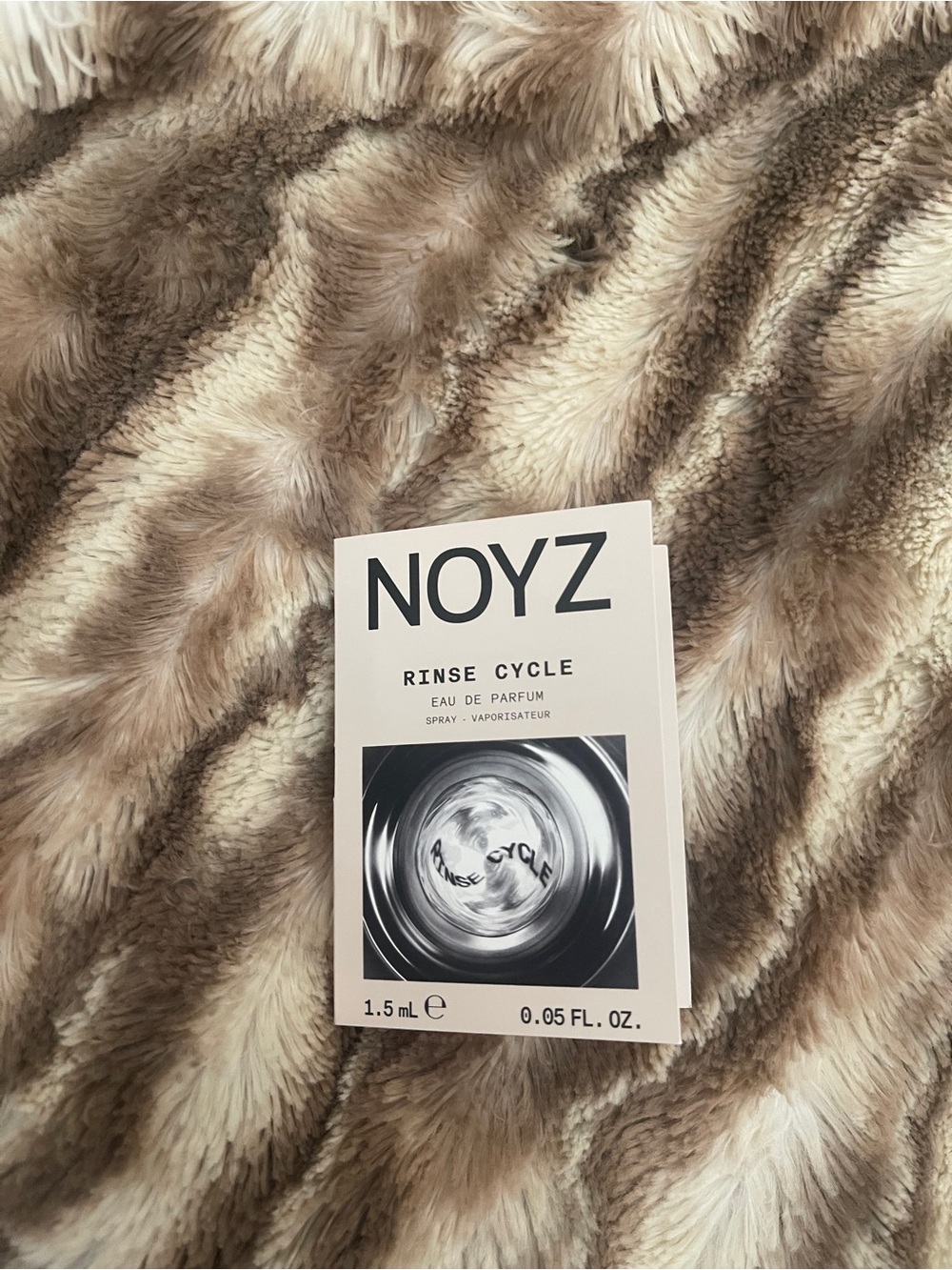 Noyz Rinse Cycle Eau de Parfum Women's Perfume Sample Vial NEW